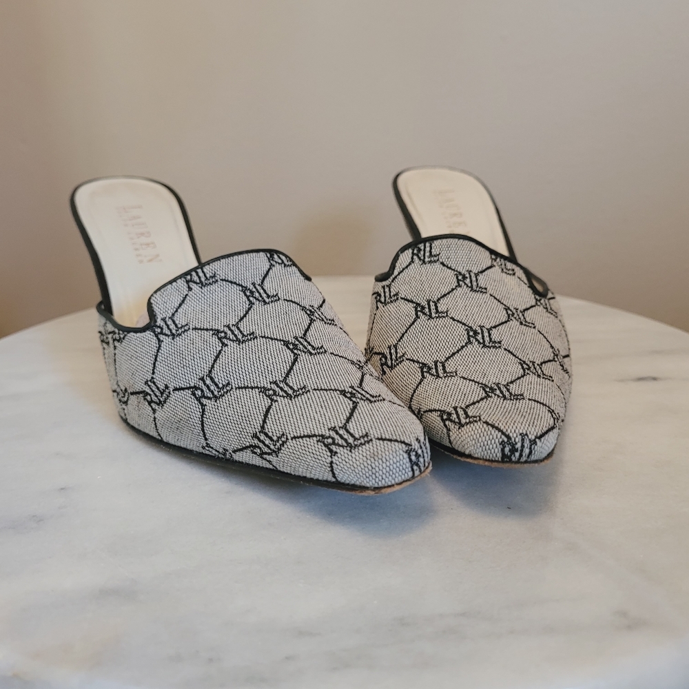 Lauren Ralph Lauren Monogram Heels - Picture 5 of 9